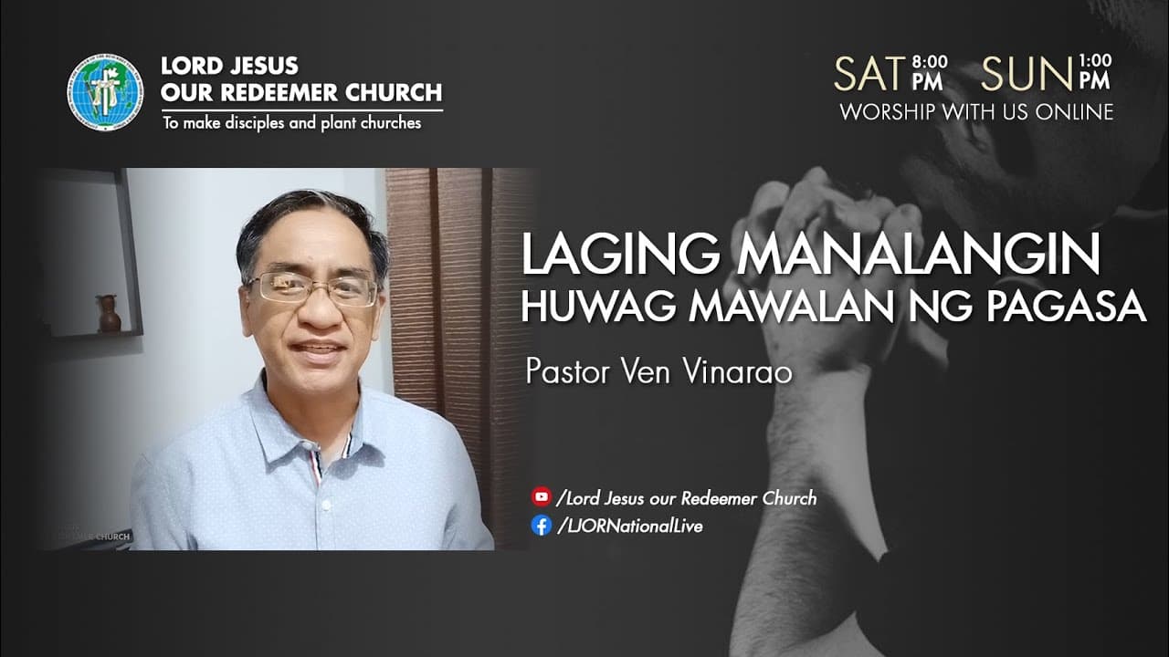 Laging Manalangin by Pastor Ven Vinarao